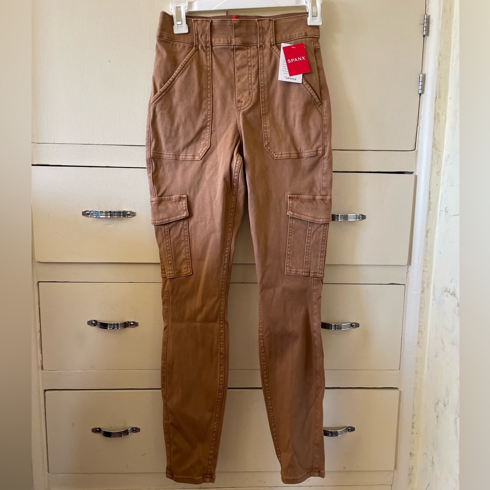 NWT Spanx Stretch Twill Cargo Pant. See photos for actually color! :)